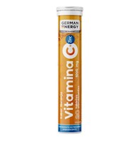 Vitamina C + Zinc German Energy Sabor Naranja - Tubo 20 UN