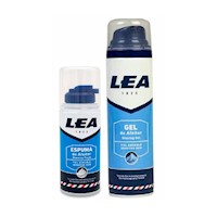 Pack de gel para afeitar piel sensible de 75 y 200 ml