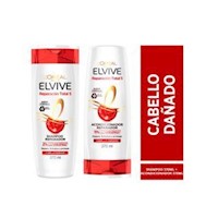 Elvive Shampoo + Acondicionador Reparación Total - Pack 2 UN