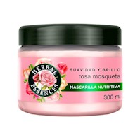 Mascarilla Capilar Herbal Essences Suavidad Rosa Mosqueta 300ml
