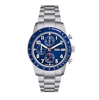 RELOJ ANALOGICO HOMBRE FS6047 FOSSIL PLATEADO CLASICO 1031025