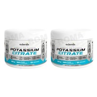 PACK 2 CITRATO DE POTASIO 400G EN POLVO EDENIS HEALTH