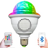Parlante Bluetooth Bola Magica LED Multicolor Fiesta HY-Y01