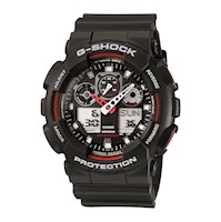 Reloj G-SHOCK GA-100-1A4 Resina Hombre Negro