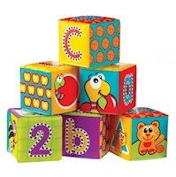 0183838 Cubos De Baño Niño - (6 Pcs)