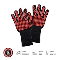 Guantes Parrilleros De Alta Temperatura