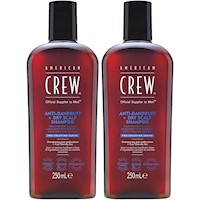 Dúo Shampoo Anticaspa Anti-Dandruff American Crew Men 250ml