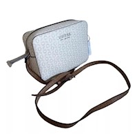 Cartera Crossbody Guess Hensley Mini - Blanco
