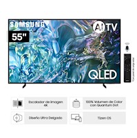 Televisor Samsung QLED Tizen OS Smart Tv 55 4K QN55Q60DAGXPE