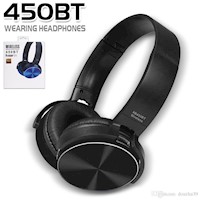 Audifono Bluetooth Wireless 450bt Stereo Negro