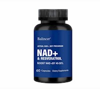 Nad+ & Resveratrol: 60 Cápsulas Para Energía Y Longevidad