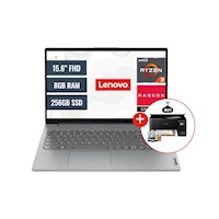 Combo Laptop Lenovo V15 G4 AMD Ryzen 3 7320U 8GB RAM 256GB SSD 15.6" FHD y Impresora Epson L3250