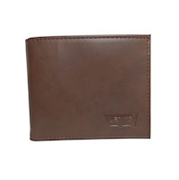 Billetera Bifold Levis Para Hombre - Marron