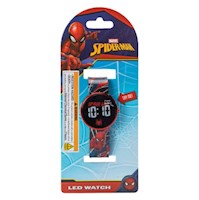 Reloj LED para niños Spiderman Marvel