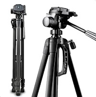 Trípode para Celular Cámara Profesional Portátil WT-3520 140cm + Estuche