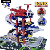 Juguete Set de Parqueo Sonic THE HEDGEHOG SNI-2031