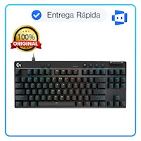 Teclado Logitech PRO X TKL RAPID Análogo USB-C  LIGHTSYNC RGB