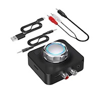 ADAPTADOR RECEPTOR DE AUDIO BLUETOOTH 5.0 INALÁMBRICO 3D