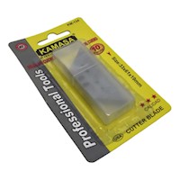 Repuesto de Cuchilla 19x33x61 mm 10 pzas Kamasa KM134