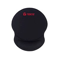 Mouse Pad Teros TE-3015S con Apoyo de Muñeca Negro