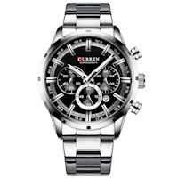 Reloj Lujo Hombre CURREN 8355 Cronógrafos Cuarzo