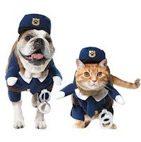 Disfraz para Mascota Policia