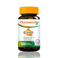 Vamina C 1000Mcg / Zinc 10Mg Pharmatech 100 Tabletas