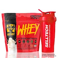 Proteína Mutant Whey 5 Lb Vainilla + Shaker