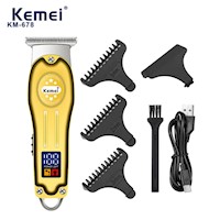 KEMEI Maquina Cortapelo Patillera Trimmer KM-678