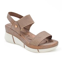 SANDALIA MUJER STHEF CASUAL CAFE 8035