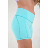 Short Biker Kinetix Aqua Mujer