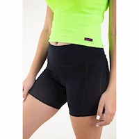 Short Biker Kinetix Negro Mujer