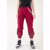 Pantalón Jogger Kinetix MC Guinda Mujer