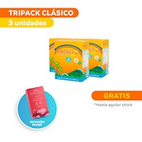 TRIPACK: MAGNESOL EFERVESCENTE NARANJA x 33 sobres