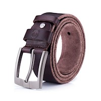 BullCaptain - Correa de Cuero Mate 3S02-BR Marrón