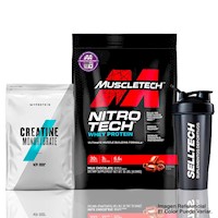 Nitrotech Performance 10lb Chocolate+Creatina Myprotein 1kg