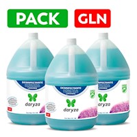 3x2 Desinfectante Antibacterial Lavanda Daryza x 3.8 L