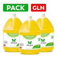 3x2 Desinfectante Antibacterial Limon Daryza x 3.8 L