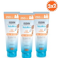 3x2 Isdin Fotoprotector Gel Cream Pediatrics SPF 50 250ml - Protector Solar para Niños