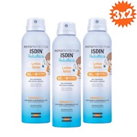 3x2 Fotoprotector ISDIN Pediatrics Lotion Spray SPF50+ 250ml