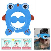 Gorro de Baño para Bebés y Niños modelo Pez Azul