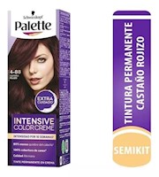 Tinte Cabello Palette Intensive Color Cream - Castaño Rojizo 4-88