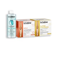 Pack laCabine: Limpieza e Hidratación con Ácido Hialurónico y Vitamina C