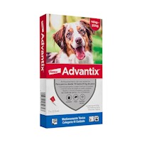 Pipeta Antipulgas Advantix para Perros de 10 a 25Kg