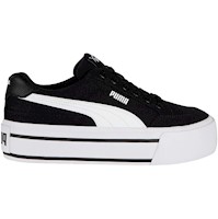 Zapatilla Puma Cort Classic Vulcs FS Platform 402329 07 Negro para Mujer
