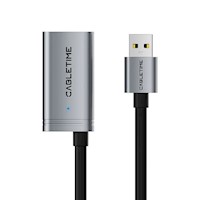 Cable de Extensión USB-A Activo 2.0 de 10M  CABLETIME CA19S