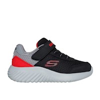 Zapatillas Skechers Bounder Trekzic 403908N-BKRD Niños
