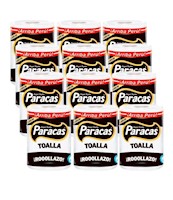 Papel Toalla PARACAS Black Paquete 12u