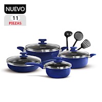 Set de Ollas Antiadherentes FZ-1625T-2 Azul