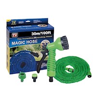 Manguera Expandible 30 Metros Magic Hose Verde